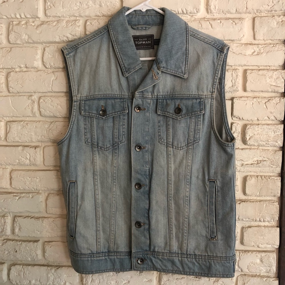Topman 1978 Denim Vest